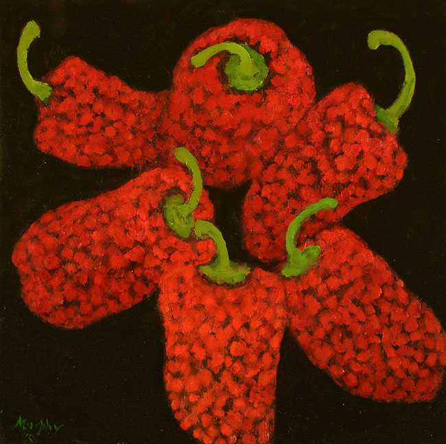 Red Peppers : Anthony Murphy Artist