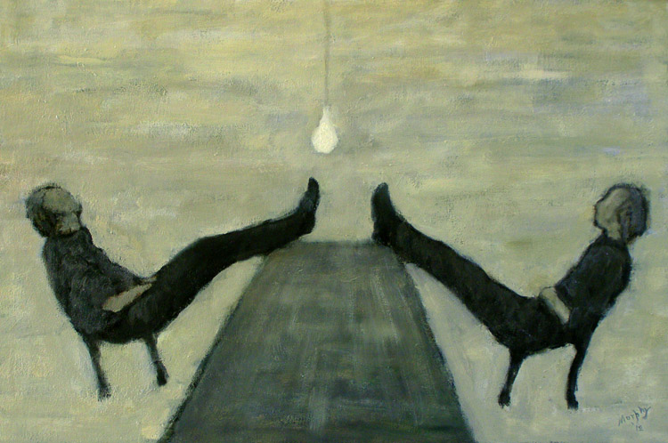 Whatever 61 X 84cm oil on canvas