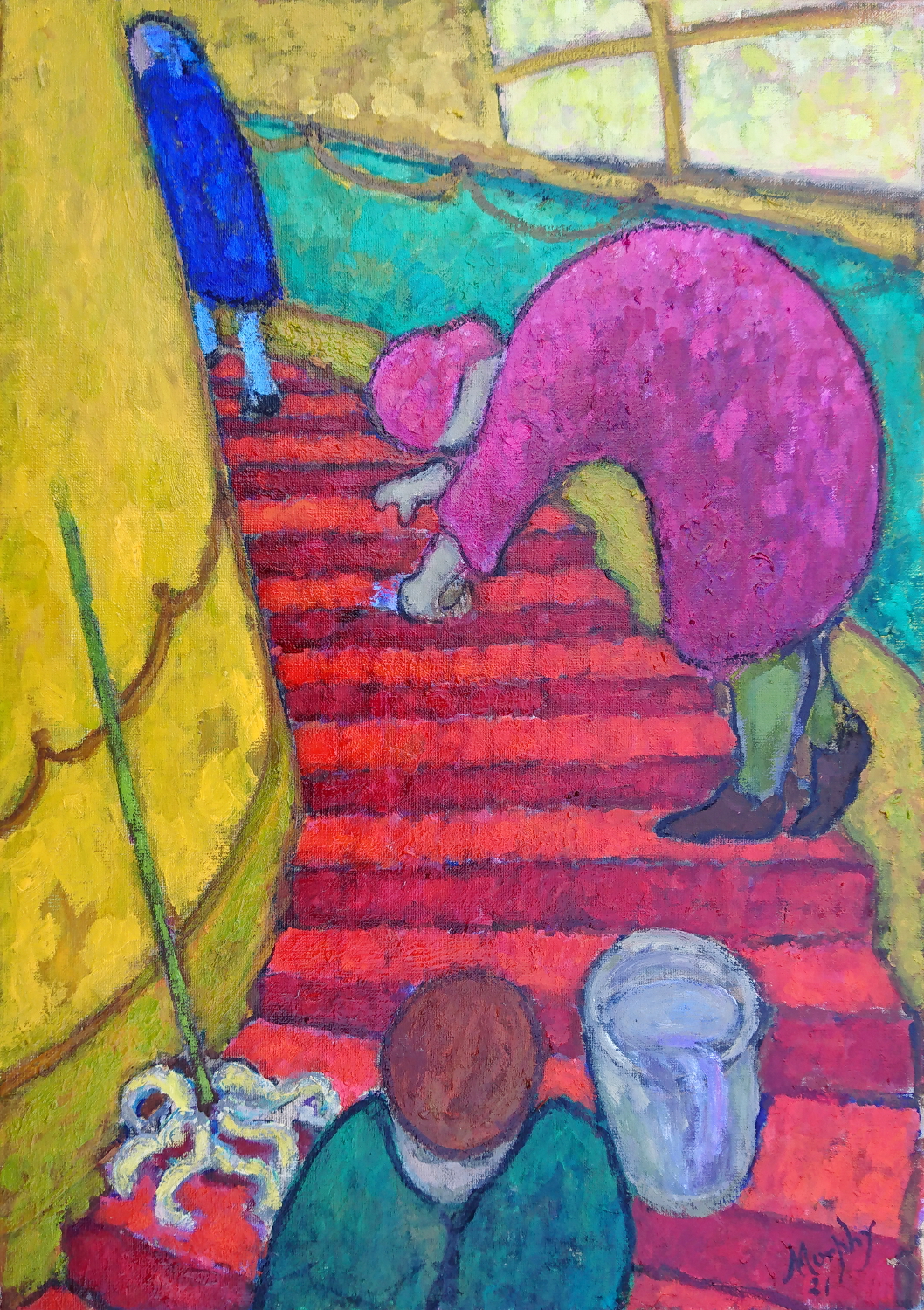 The-Spiral-Staircase-61-x-46-cm-oil-on-canvas-web
